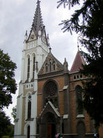 Novogotický kostel římskokatolické církve